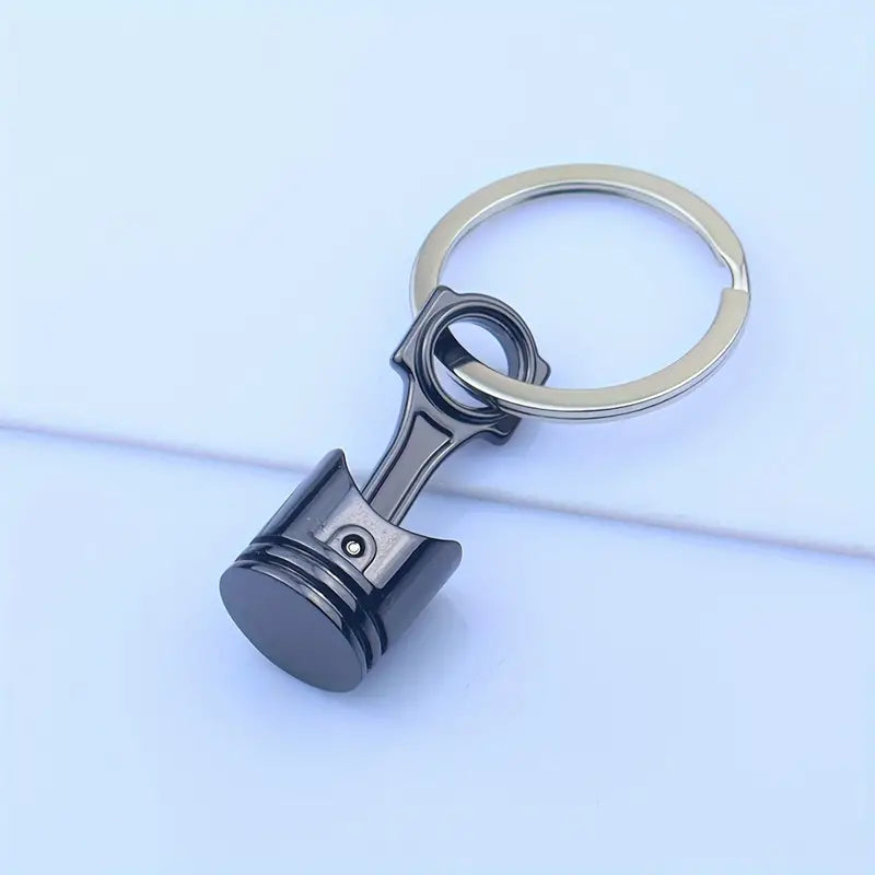 Car piston keychain