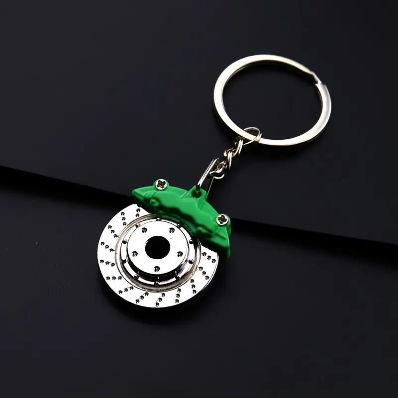 Rotating Brake Disc Keychain